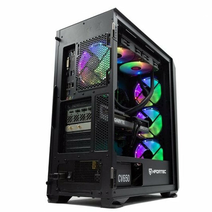 PC cu Unitate PcCom Ready AMD Ryzen 7 5800X 32 GB RAM 1 TB SSD Nvidia Geforce RTX 4060 Ready AMD Ryzen 7 5800X