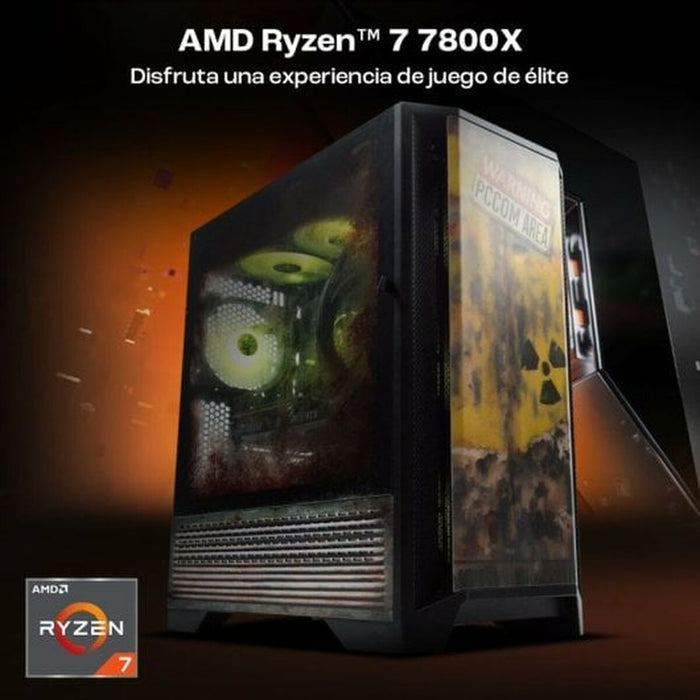 PC cu Unitate PcCom Ready  32 GB RAM 1 TB SSD Nvidia Geforce RTX 4070