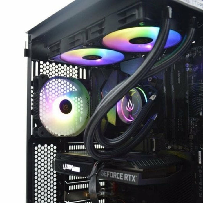 PC cu Unitate PcCom Ready AMD Ryzen 7 5800X 32 GB RAM 1 TB SSD Nvidia Geforce RTX 4070