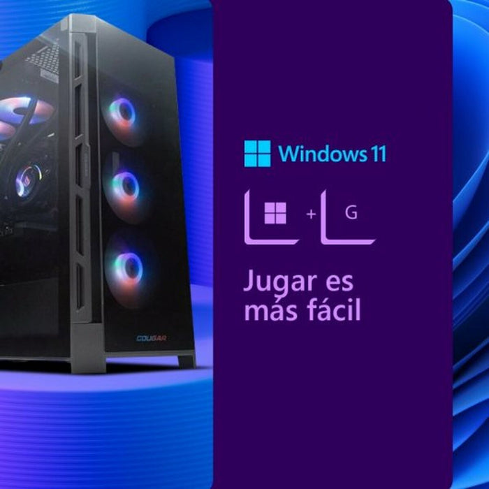 PC cu Unitate PcCom Nvidia Geforce RTX 4060 32 GB RAM 2 TB SSD