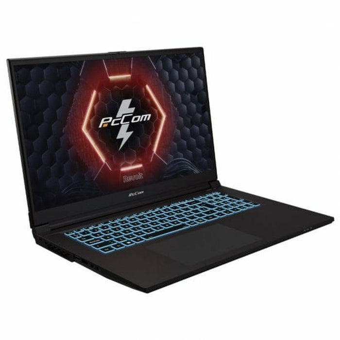Laptop PcCom Revolt 4070 17,3" Intel Core i7-13700HX 16 GB RAM 1 TB SSD Nvidia Geforce RTX 4070 Qwerty Spaniolă