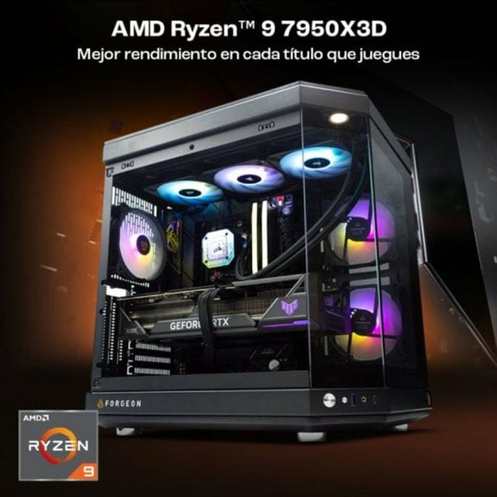 PC cu Unitate PcCom 64 GB RAM 2 TB SSD Nvidia Geforce RTX 4090