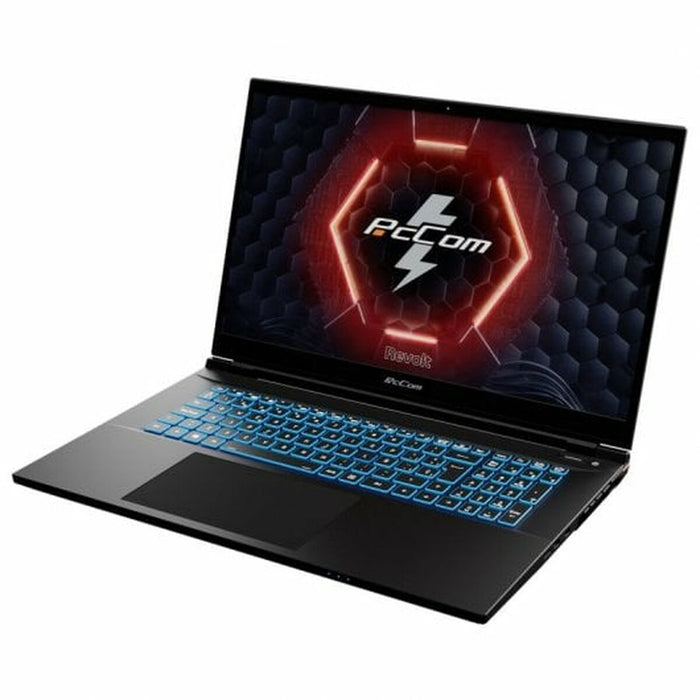Laptop PcCom Revolt 4070 17,3" Intel Core i7-13700HX 32 GB RAM 1 TB SSD Nvidia Geforce RTX 4070 Qwerty Spaniolă