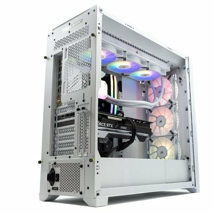 PC cu Unitate PcCom iCUE Intel Core i7-13700KF 32 GB RAM 1 TB SSD Nvidia Geforce RTX 4070