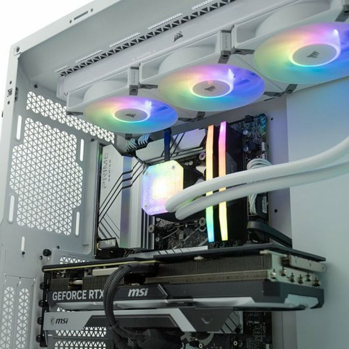 PC cu Unitate PcCom iCUE Intel Core i7-13700KF 32 GB RAM 1 TB SSD Nvidia Geforce RTX 4070