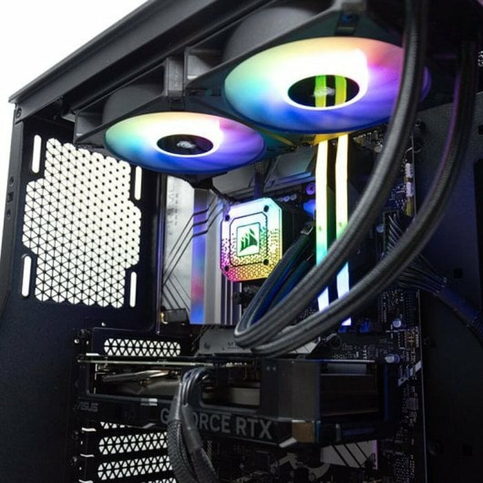 PC cu Unitate PcCom PCCOMRDY13600KF-4060TIW i5-13600KF 32 GB RAM 1 TB SSD Nvidia Geforce RTX 4060