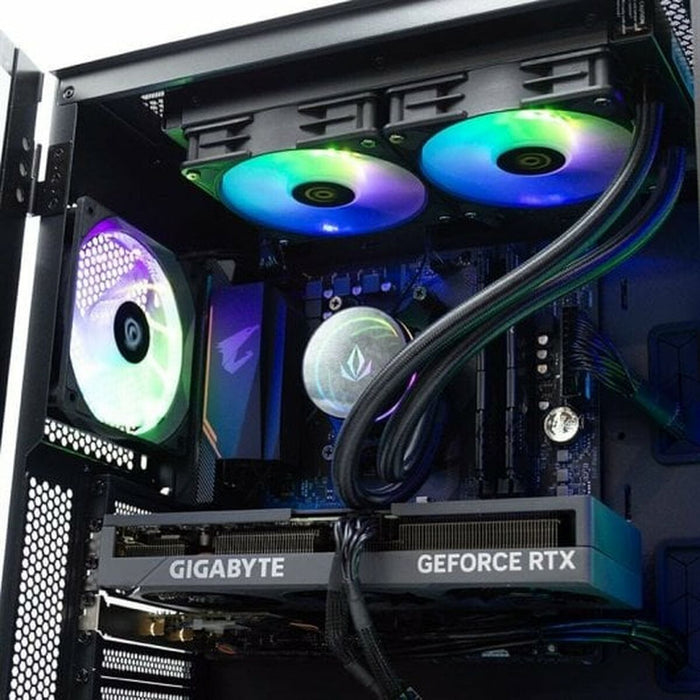 PC cu Unitate PcCom Ready AMD Ryzen 7 5800X 32 GB RAM 1 TB SSD Nvidia Geforce RTX 4060