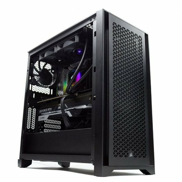 PC cu Unitate PcCom PCC-STD-13700K-4080-BLKW i7-13700K 32 GB RAM 2 TB SSD NVIDIA GeForce RTX 4080