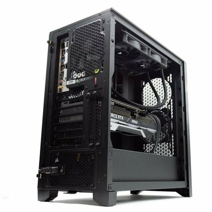 PC cu Unitate PcCom PCC-STD-13700K-4080-BLKW i7-13700K 32 GB RAM 2 TB SSD NVIDIA GeForce RTX 4080