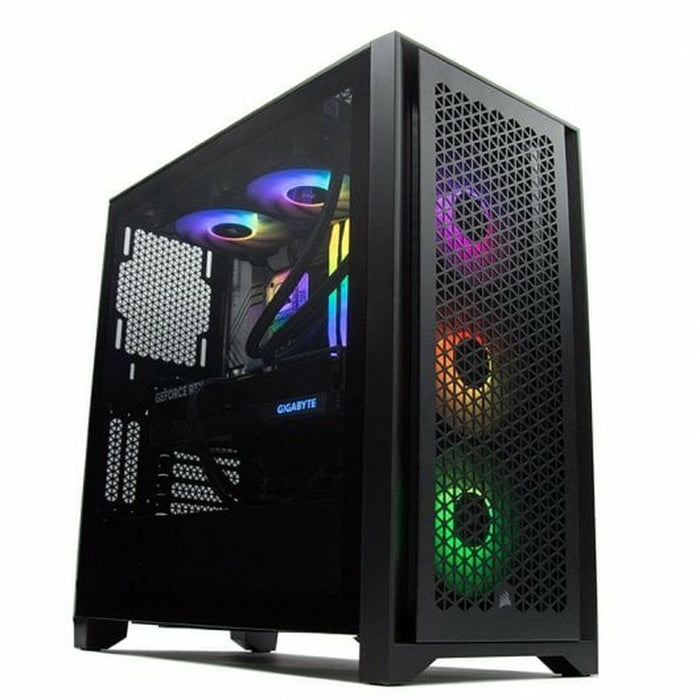 PC cu Unitate PcCom iCUE Intel Core i7-13700KF Intel Core i7-13700KF 32 GB RAM 1 TB SSD Nvidia Geforce RTX 4070