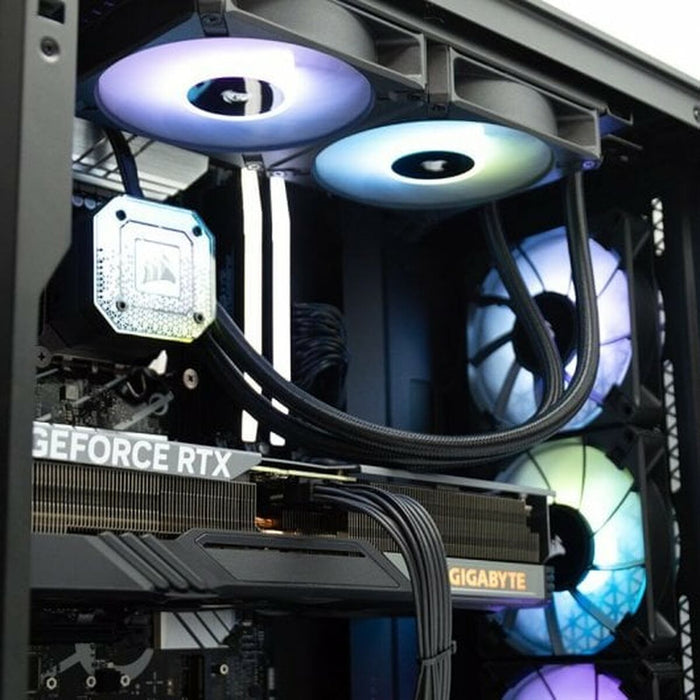 PC cu Unitate PcCom iCUE Intel Core i7-13700KF Intel Core i7-13700KF 32 GB RAM 1 TB SSD Nvidia Geforce RTX 4070
