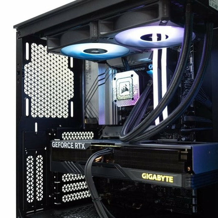 PC cu Unitate PcCom iCUE Intel Core i7-13700KF Intel Core i7-13700KF 32 GB RAM 1 TB SSD Nvidia Geforce RTX 4070