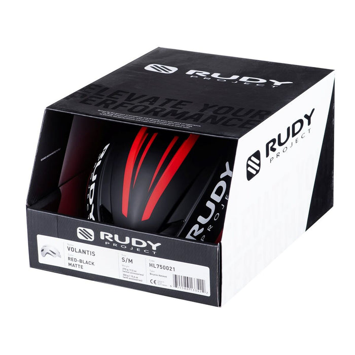 Cască de Ciclism pentru Adulți Volantis Rudy Project HL750021 54-58 cm Negru/Roșu