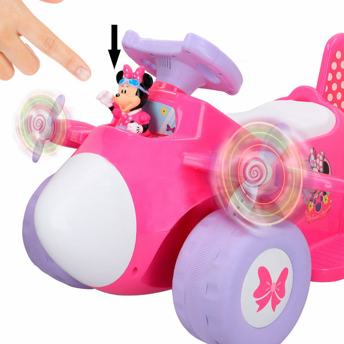 Mașinuță electrică pentru copii Minnie Mouse Baterie Avion Mic 6 V