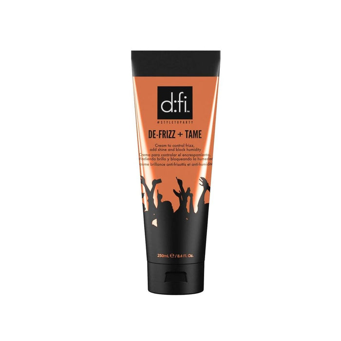 Cremă pentru Strălucire Anti-încrețire D:FI De-Frizz + Tame 250 ml