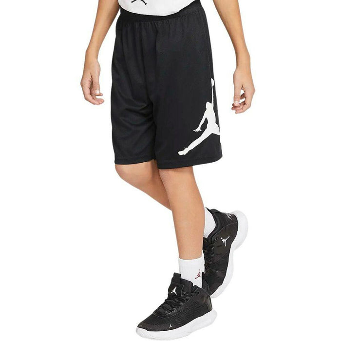 Pantaloni Scurți Sport pentru Copii JUMPMAN WRAP Nike MESH 957371 023 Negru