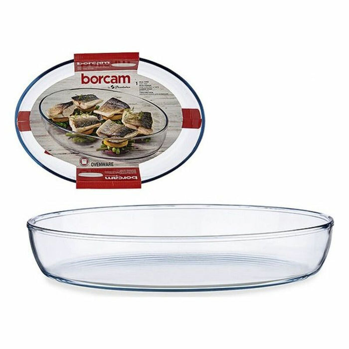 Tavă Transparent Sticlă borosilicată