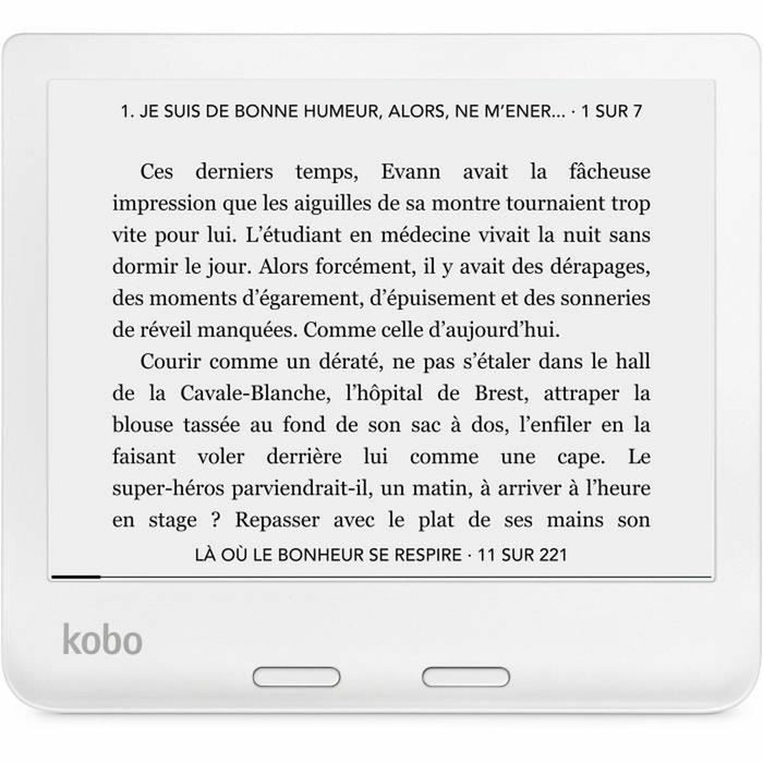 eBook Rakuten N418-KU-WH-K-EP Alb 32 GB