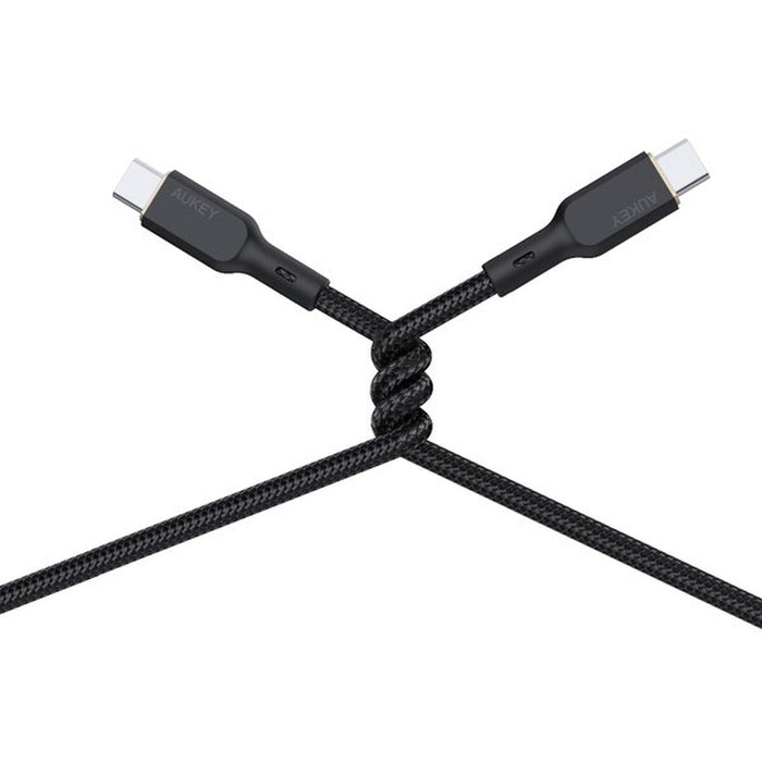 Cablu USB-C Aukey CB-KCC102 Negru 1,8 m