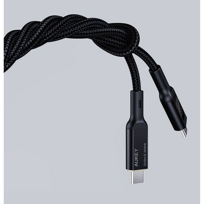 Cablu USB-C Aukey CB-MCC102 Negru 1,8 m