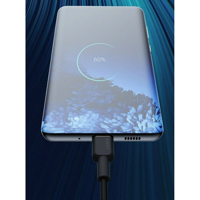 Cablu USB-C Aukey CB-NCC2 Negru 1,8 m