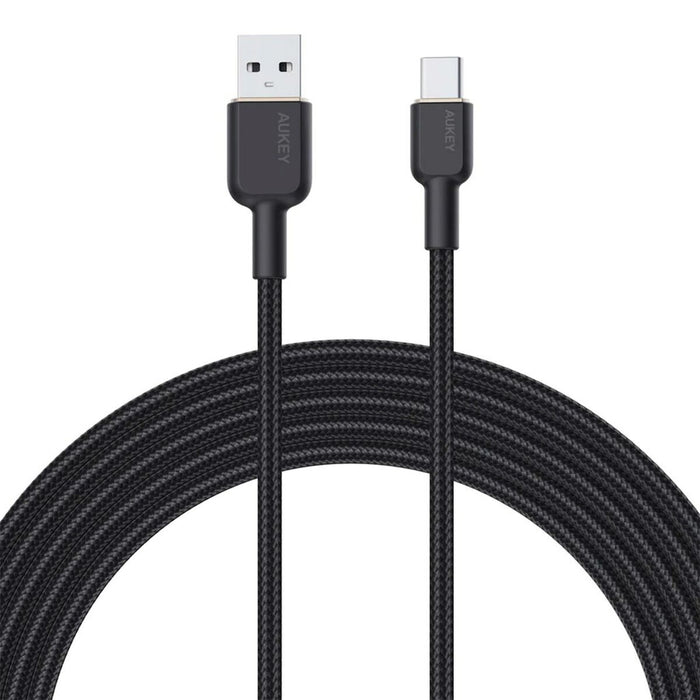 Cablu USB-C la USB Aukey CB-NAC1 Negru 1 m