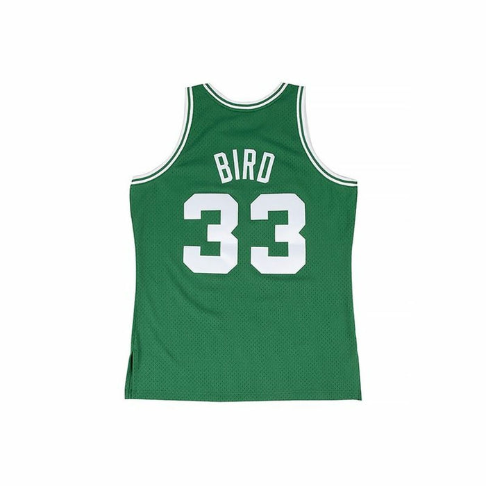 Tricou de baschet Mitchell & Ness Boston Celtics Larry Bird 33 Verde