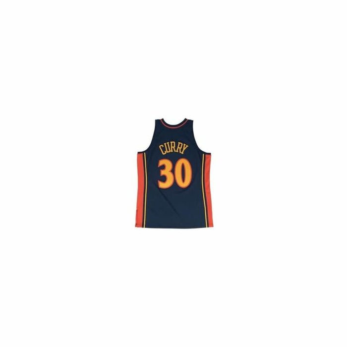 Tricou de baschet Mitchell & Ness  GS Warriors Stepahn Curry Albastru închis