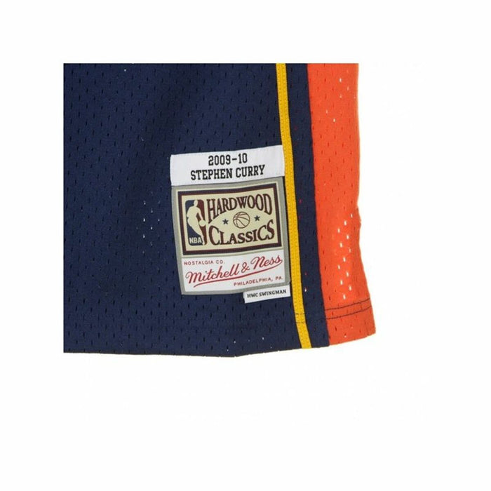 Tricou de baschet Mitchell & Ness  GS Warriors Stepahn Curry Albastru închis