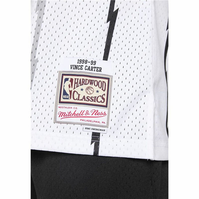 Tricou de baschet Mitchell & Ness Toronto Raptors Vince Carter Alb