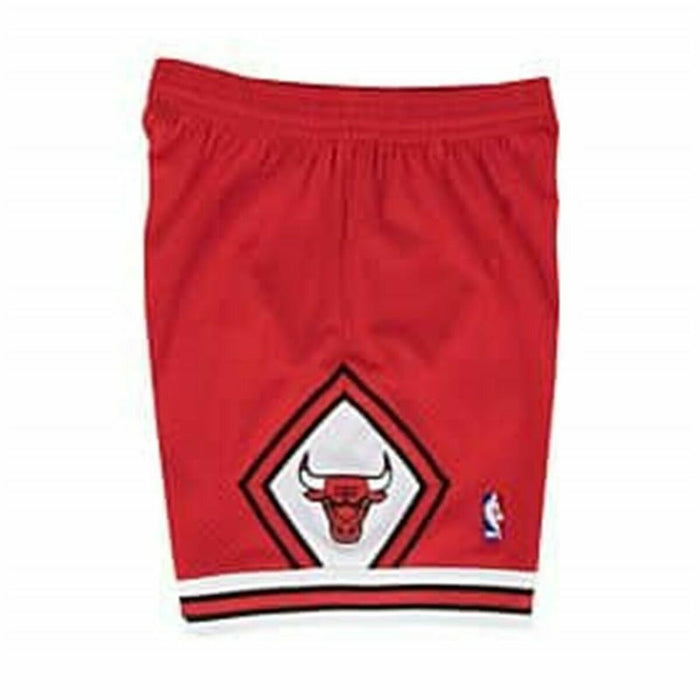 Pantaloni Scurți de Baschet pentru Bărbați Mitchell & Ness Chicago Bulls Roșu