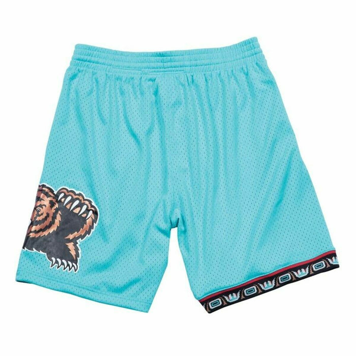 Pantaloni Scurți de Baschet pentru Bărbați Mitchell & Ness Memphis Grizzlies  Acvamarin