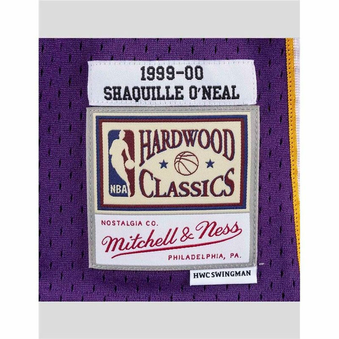Tricou de baschet Mitchell & Ness LA Lakers Shaq O´Neal Violet