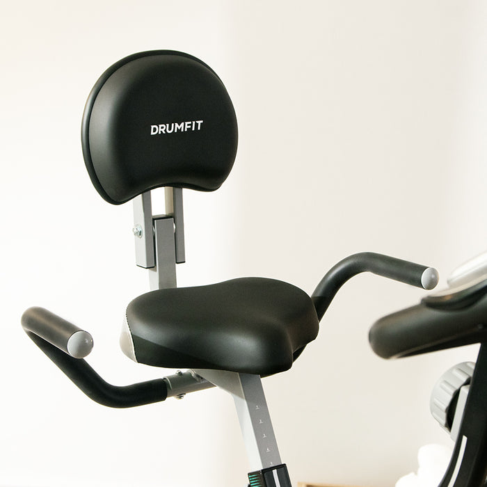 Bicicletă fitness pliabilă Cecotec DrumFit X-Bike Neo Pro, 8 niveluri de rezistență, volantă 1,5 kg, 52 × 90 × 123 cm