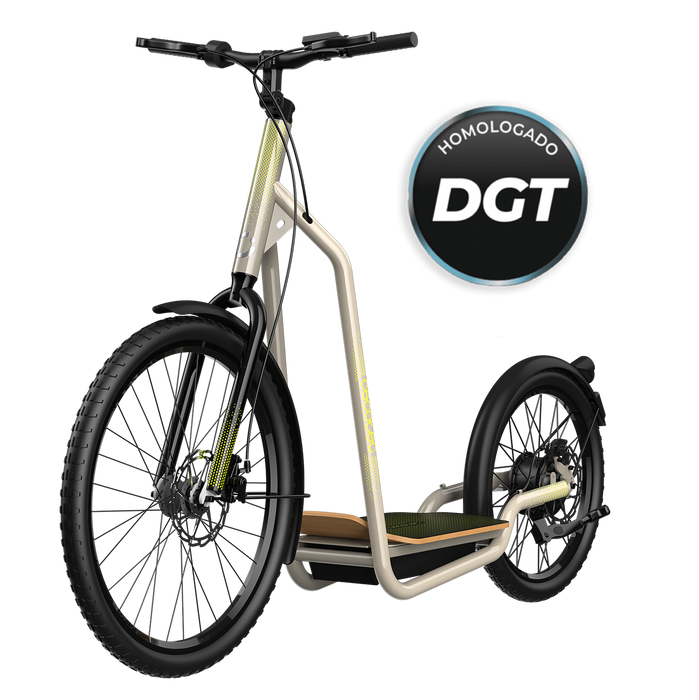 Trotinetă electrică Cecotec Urban Footbike, 1000 W, autonomie 50 km, roți de 26/20 inchi