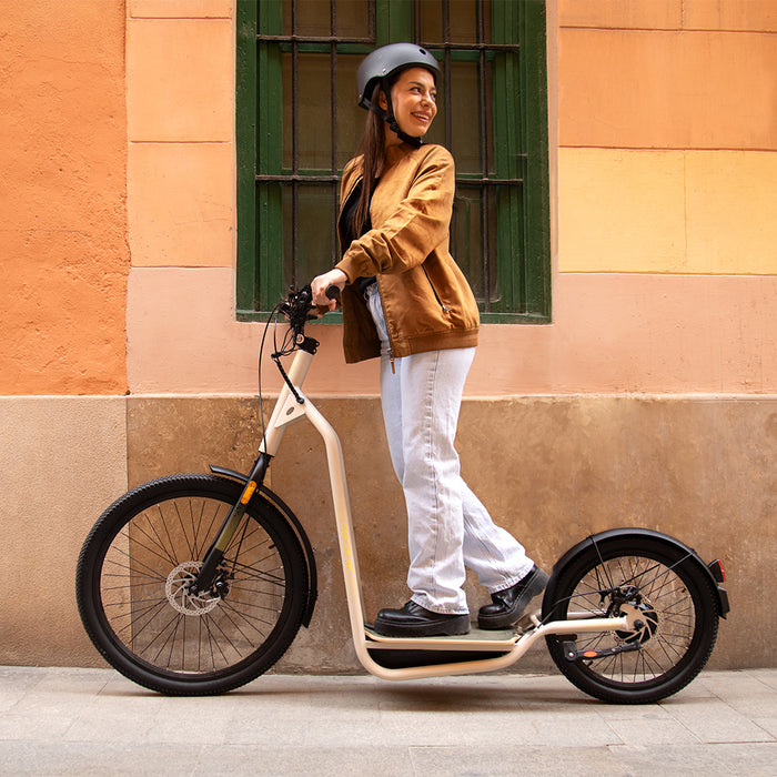 Trotinetă electrică Cecotec Urban Footbike, 1000 W, autonomie 50 km, roți de 26/20 inchi