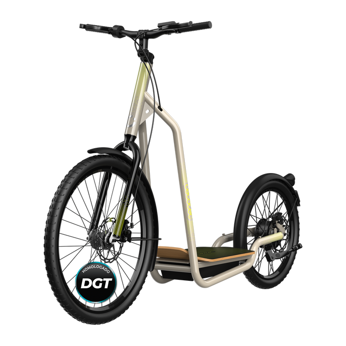 Trotinetă electrică Cecotec Urban Footbike, 1000 W, autonomie 50 km, roți de 26/20 inchi
