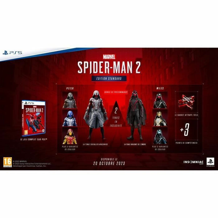Joc video PlayStation 5 Insomniac Games Marvel Spider-Man 2 (FR)
