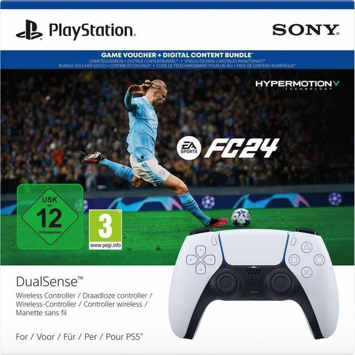 Telecomandă Gaming fără Fir Sony DualSense + EA FC 24 Joc video PlayStation 5