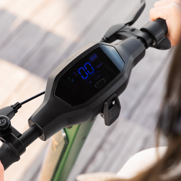 Trotinetă electrică Cecotec Bongo Serie X65 IT Connected DE, 1000 W, autonomie 65 km, 20 km/h, baterie 12 Ah