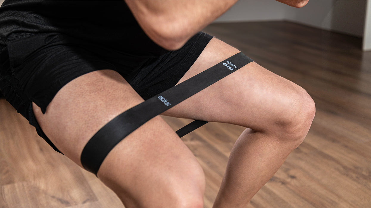 Set de benzi elastice de rezistență Cecotec DrumFit Resistance Band Set, 5 benzi, 5 niveluri, 60 × 5 cm