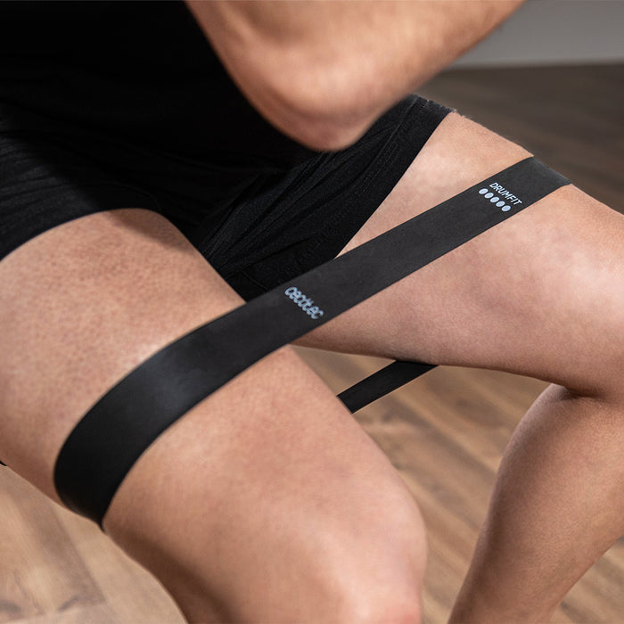 Set de benzi elastice de rezistență Cecotec DrumFit Resistance Band Set, 5 benzi, 5 niveluri, 60 × 5 cm
