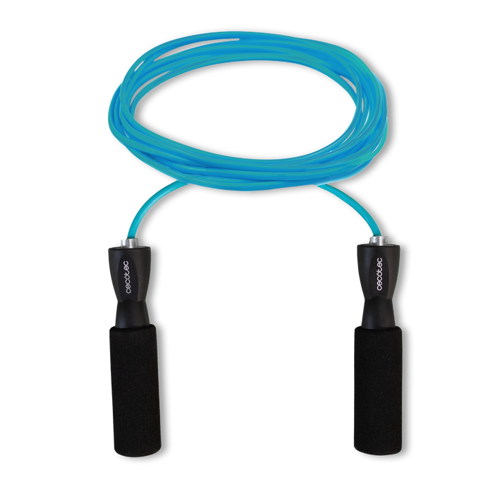 Coardă de sărit Cecotec DrumFit Jump Rope, lungime 295 cm, diametru 5 mm, PVC