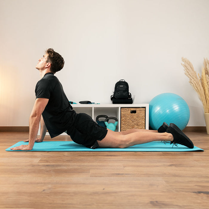 Saltea de yoga Cecotec DrumFit Yoga Mat, 183 × 61 cm, grosime 0,8 cm, TPE