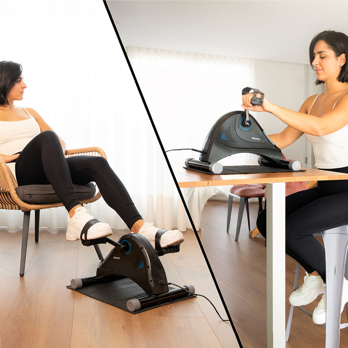 Mini pedalier Cecotec Drumfit Cycle Compact Pro, 36 × 26 × 40 cm, 4,36 kg, greutate utilizator max. 100 kg