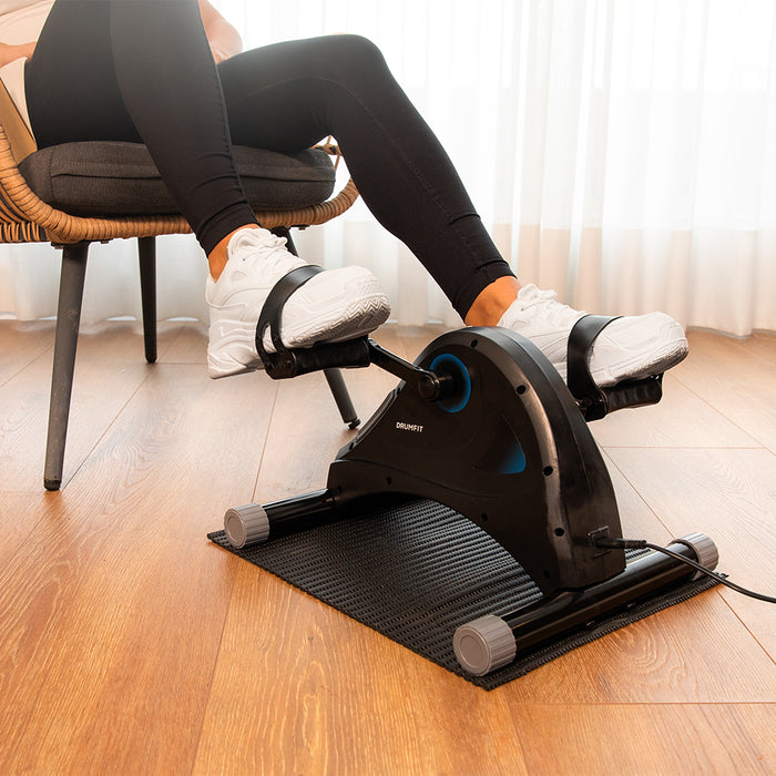 Mini pedalier Cecotec Drumfit Cycle Compact Pro, 36 × 26 × 40 cm, 4,36 kg, greutate utilizator max. 100 kg