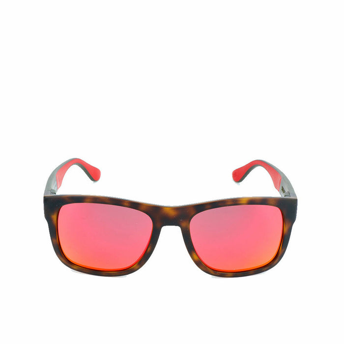 Ochelari de Soare Unisex Tommy Hilfiger Th S Roșu Verde Habana Ø 52 mm