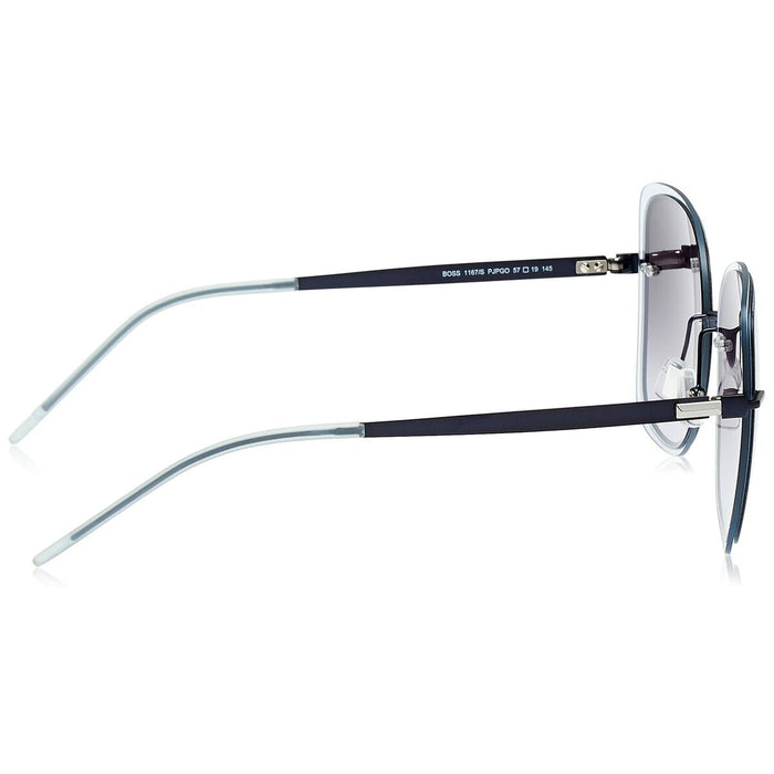 Ochelari de Soare Damă Hugo Boss 1167/S ø 57 mm Albastru