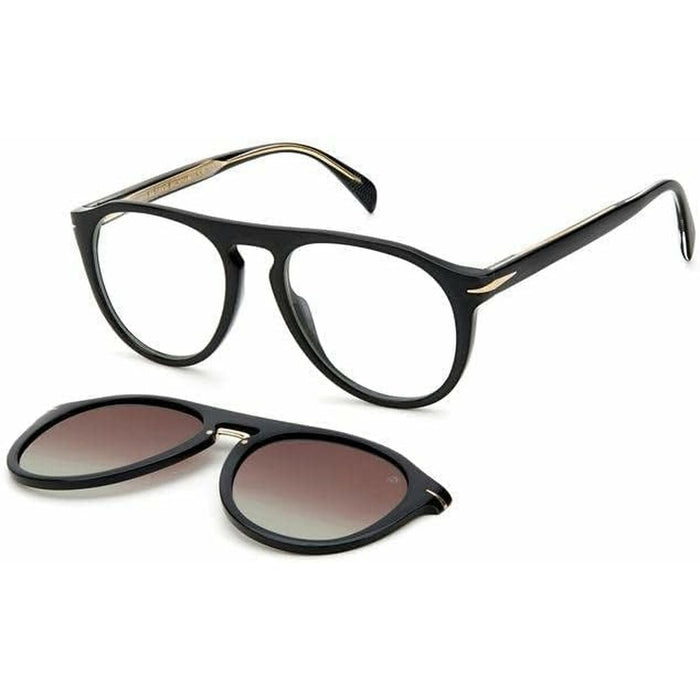 Ochelari de Soare Bărbați Eyewear by David Beckham 7032/G/CS Polarizați Negru Auriu* Ø 52 mm
