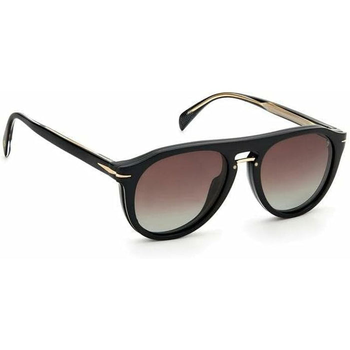 Ochelari de Soare Bărbați Eyewear by David Beckham 7032/G/CS Polarizați Negru Auriu* Ø 52 mm